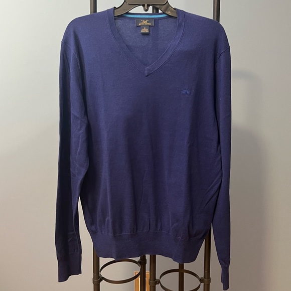 Brooks Brothers V-Neck Sweater - Medium